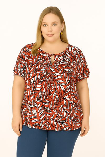 Picture of BLOUSE LIGHT AND STRETCH WITH BOW